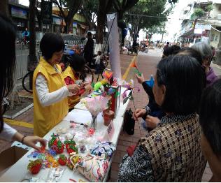 【红山家综】“义起传递爱”社区爱心集市活动