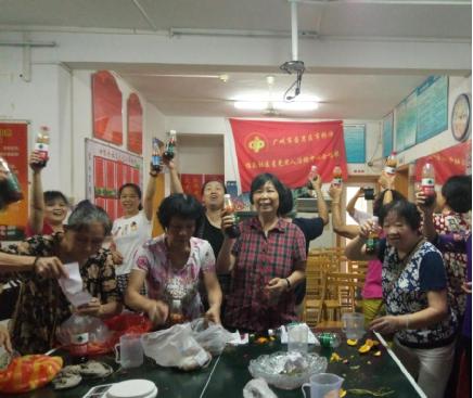 【市桥家综】康裕舞蹈队齐聚制酵素 交流互动促了解