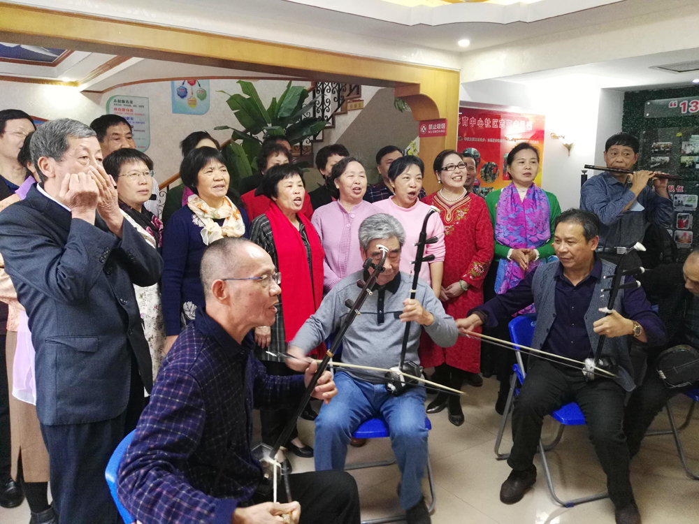 【华大街道社区服务项目】“歌唱祖国，回声嘹亮”红歌会活动